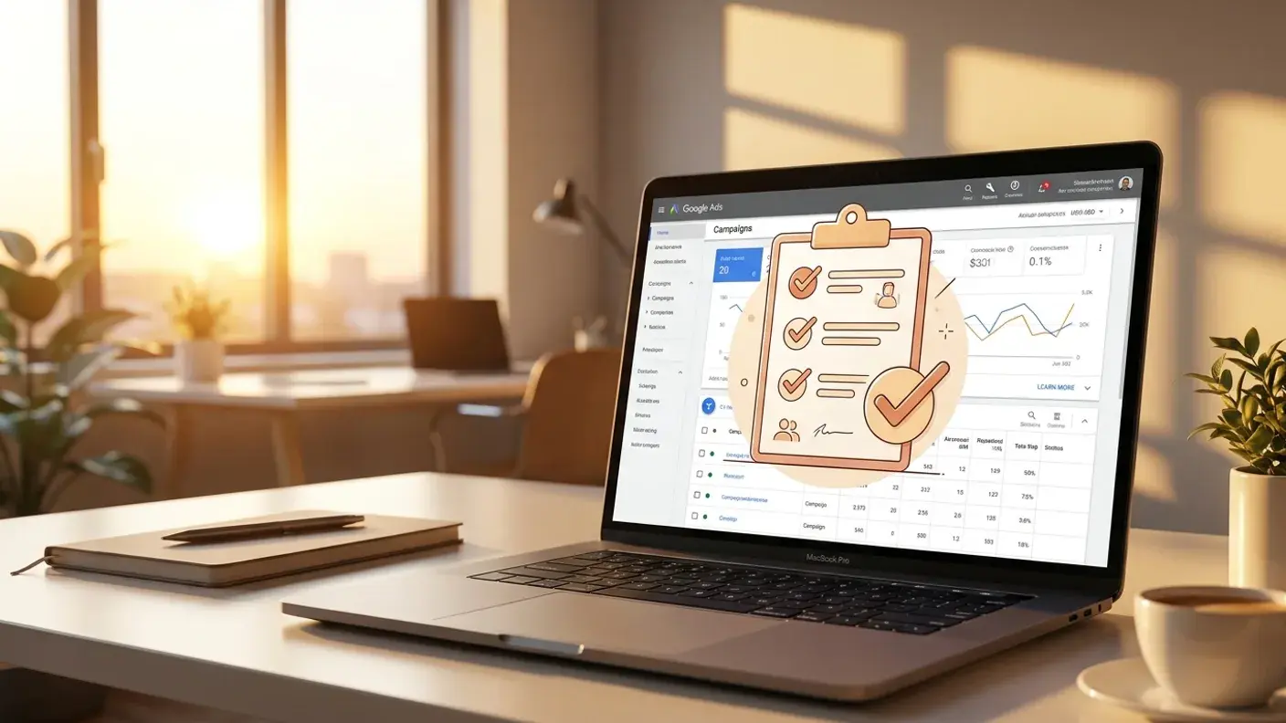 Auditoria de Google Ads: checklist para identificar desperdícios