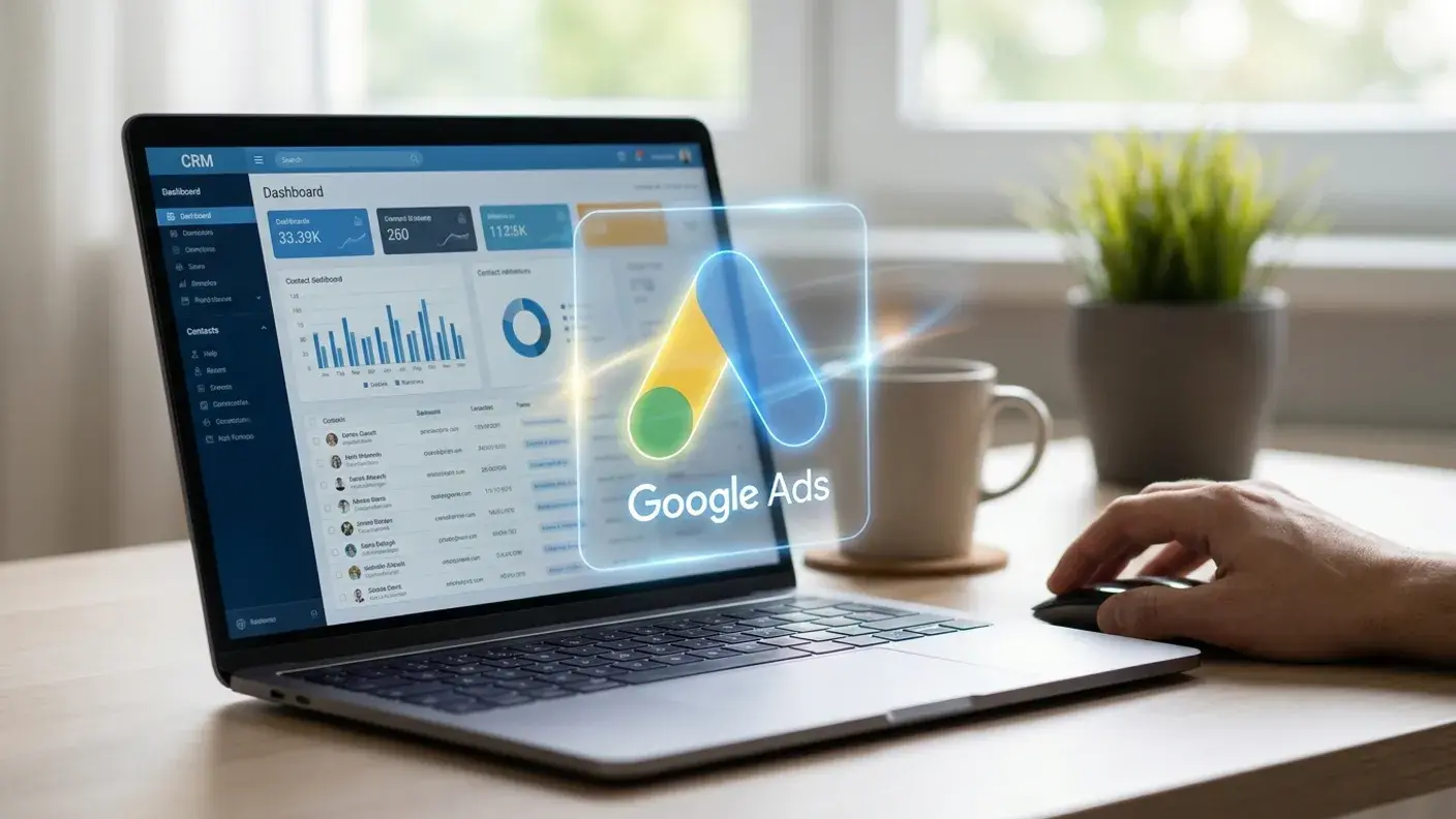Google Ads e CRM: rastreie campanhas até o cliente real